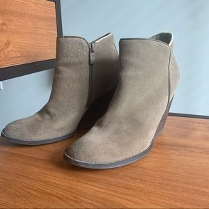 Wedge Heel Booties